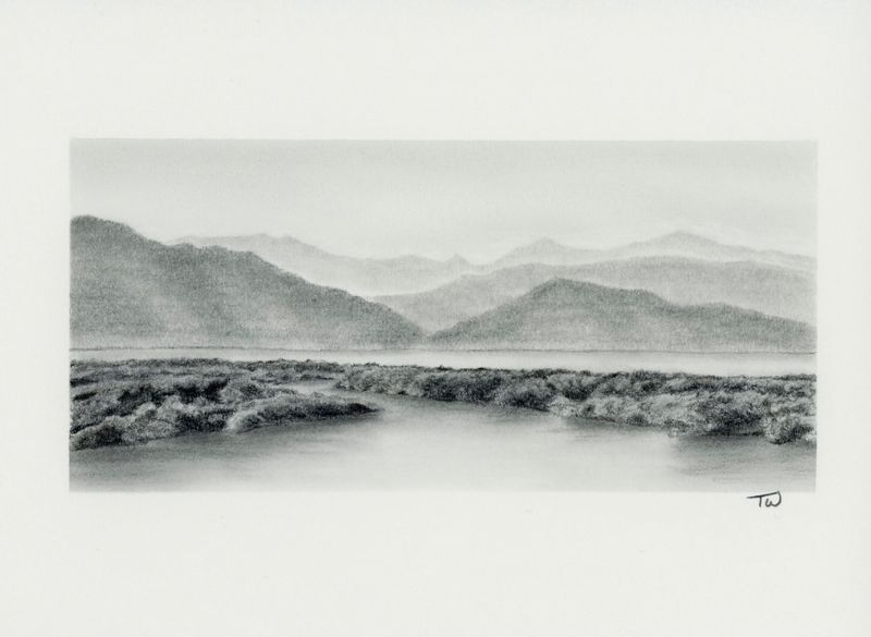Landscape study iii, fine art print