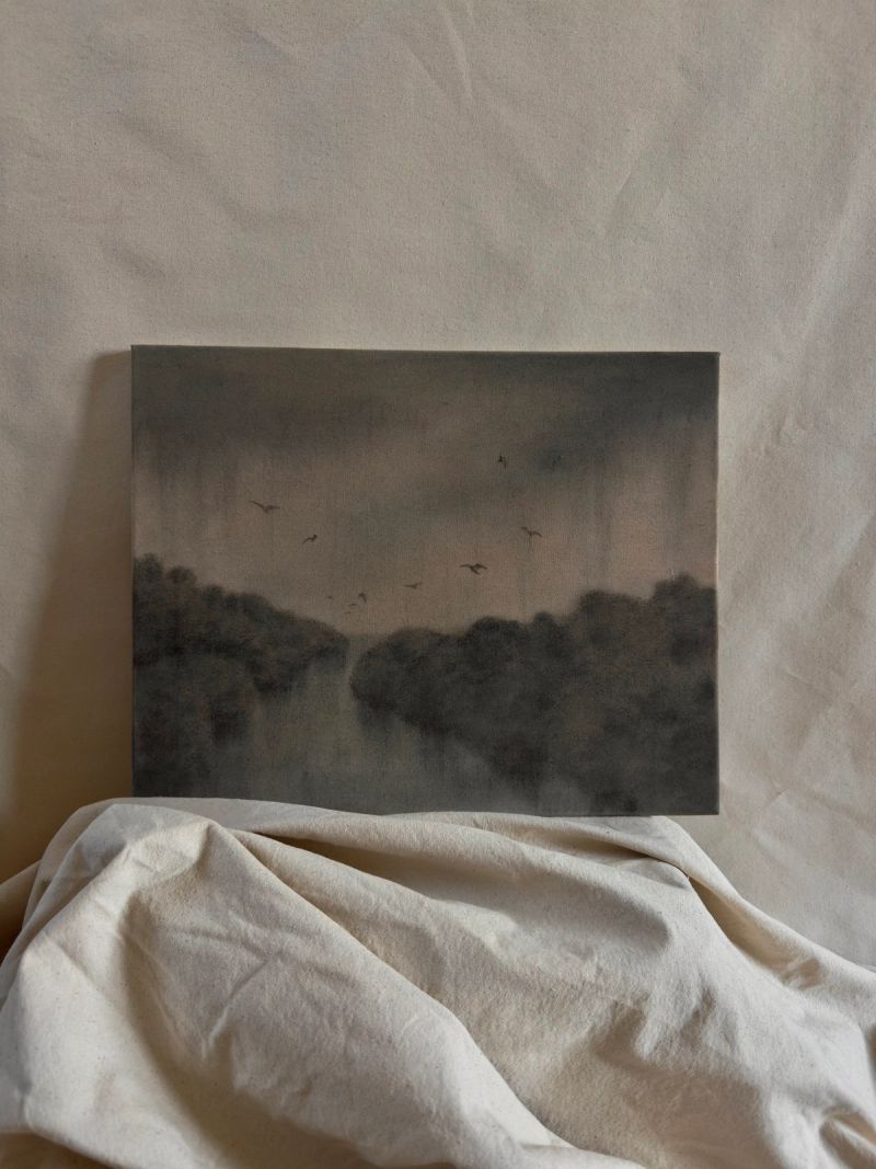 As I Fade Away, original painting