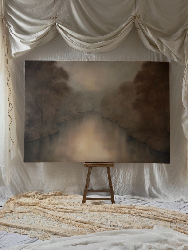 Everywhere and Never, original painting