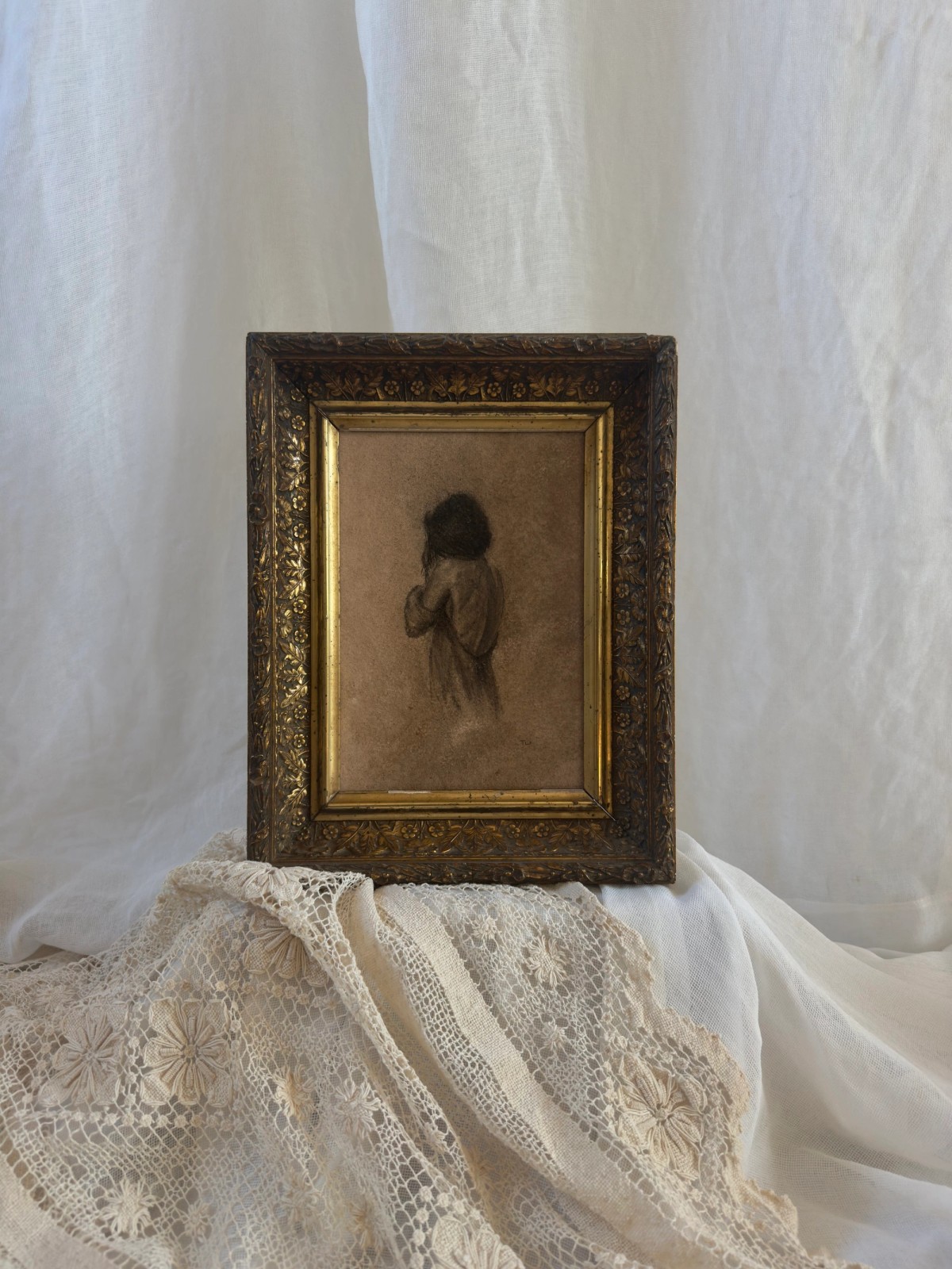 The Holding, original painting