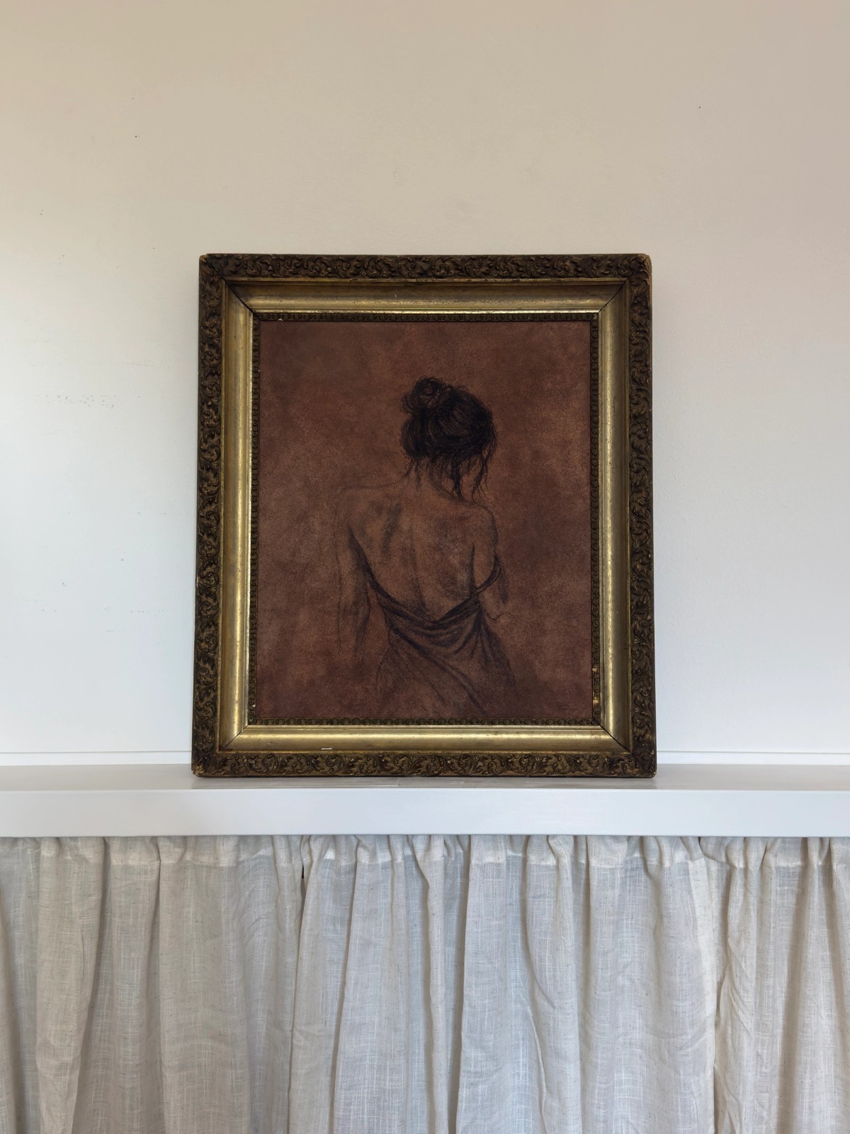 Beneath What Lingers, original painting