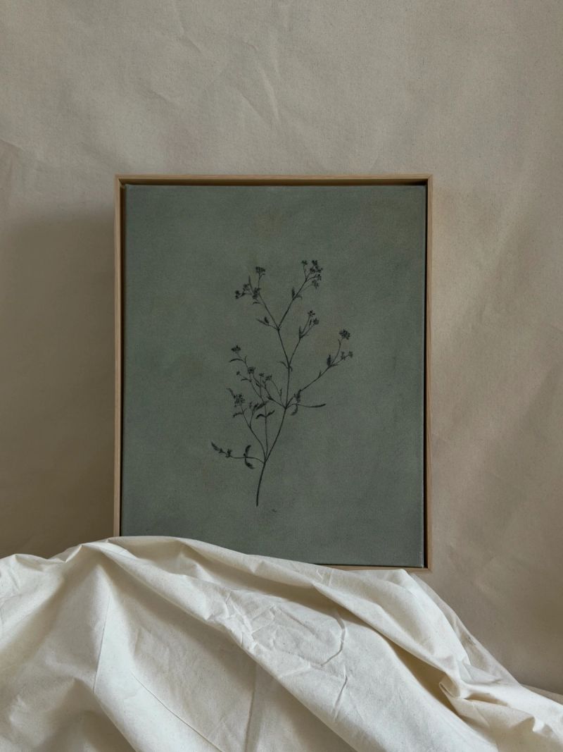 Wildflower iii, original painting