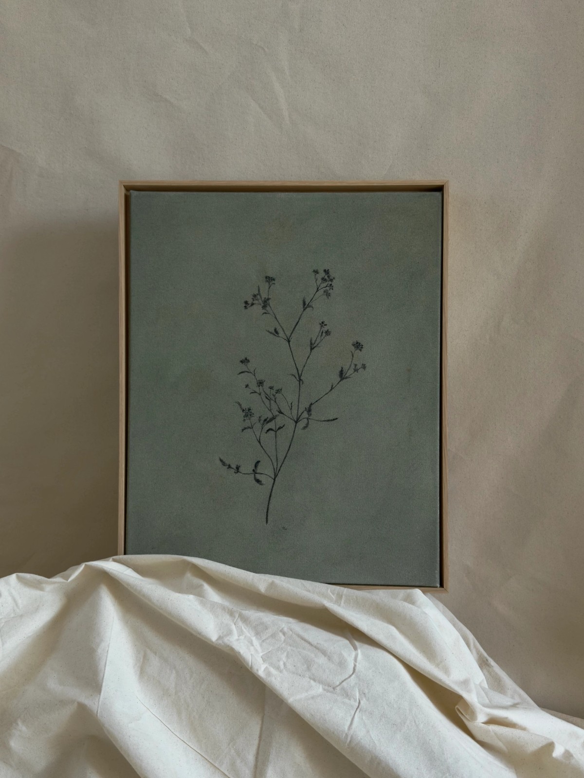 Wildflower iii, original painting