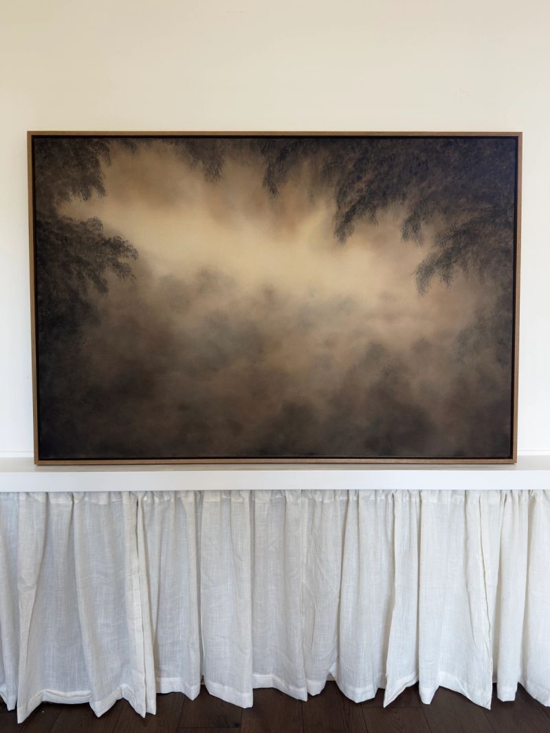 Between earth and breath, original painting