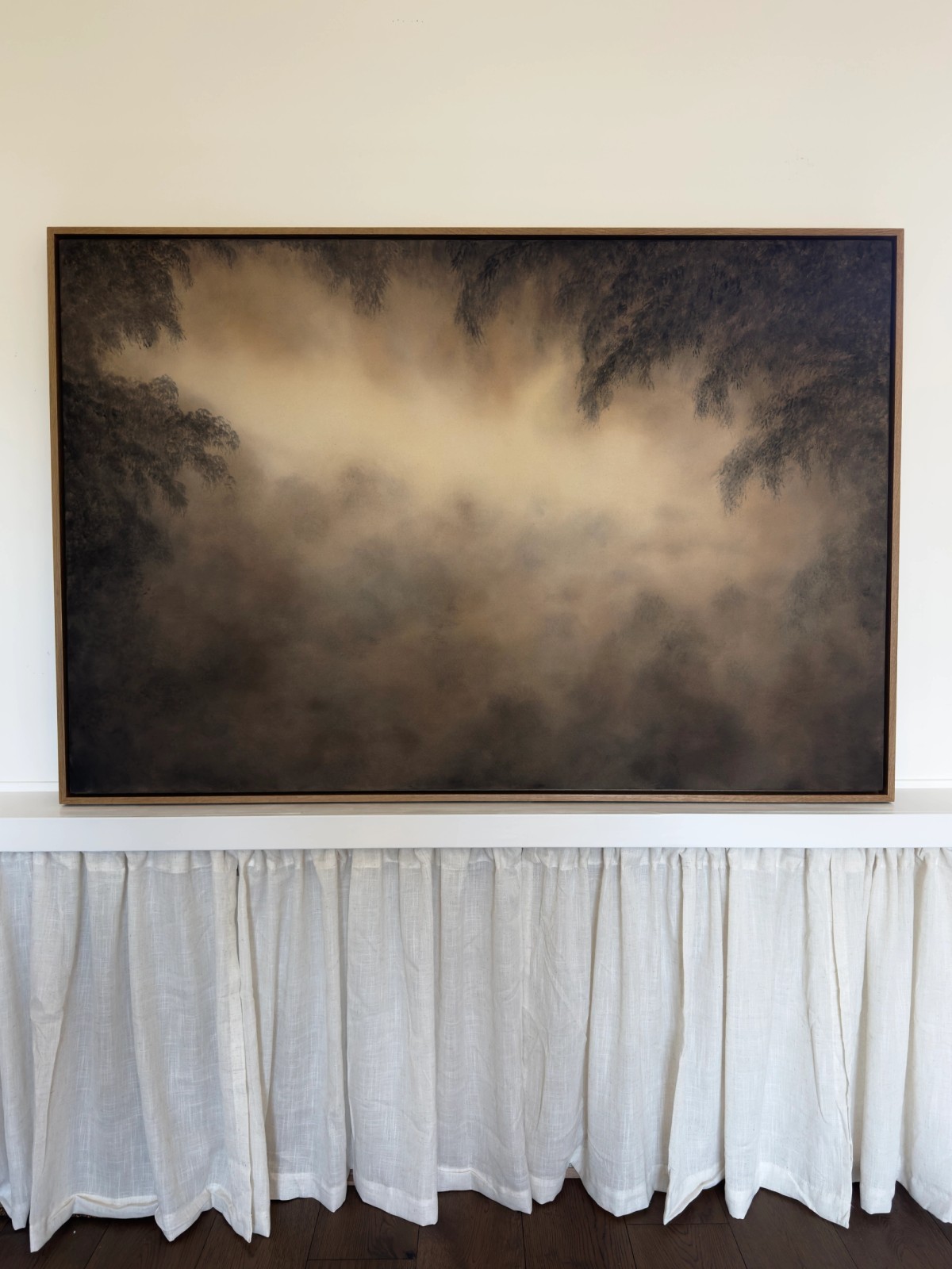 Between earth and breath, original painting