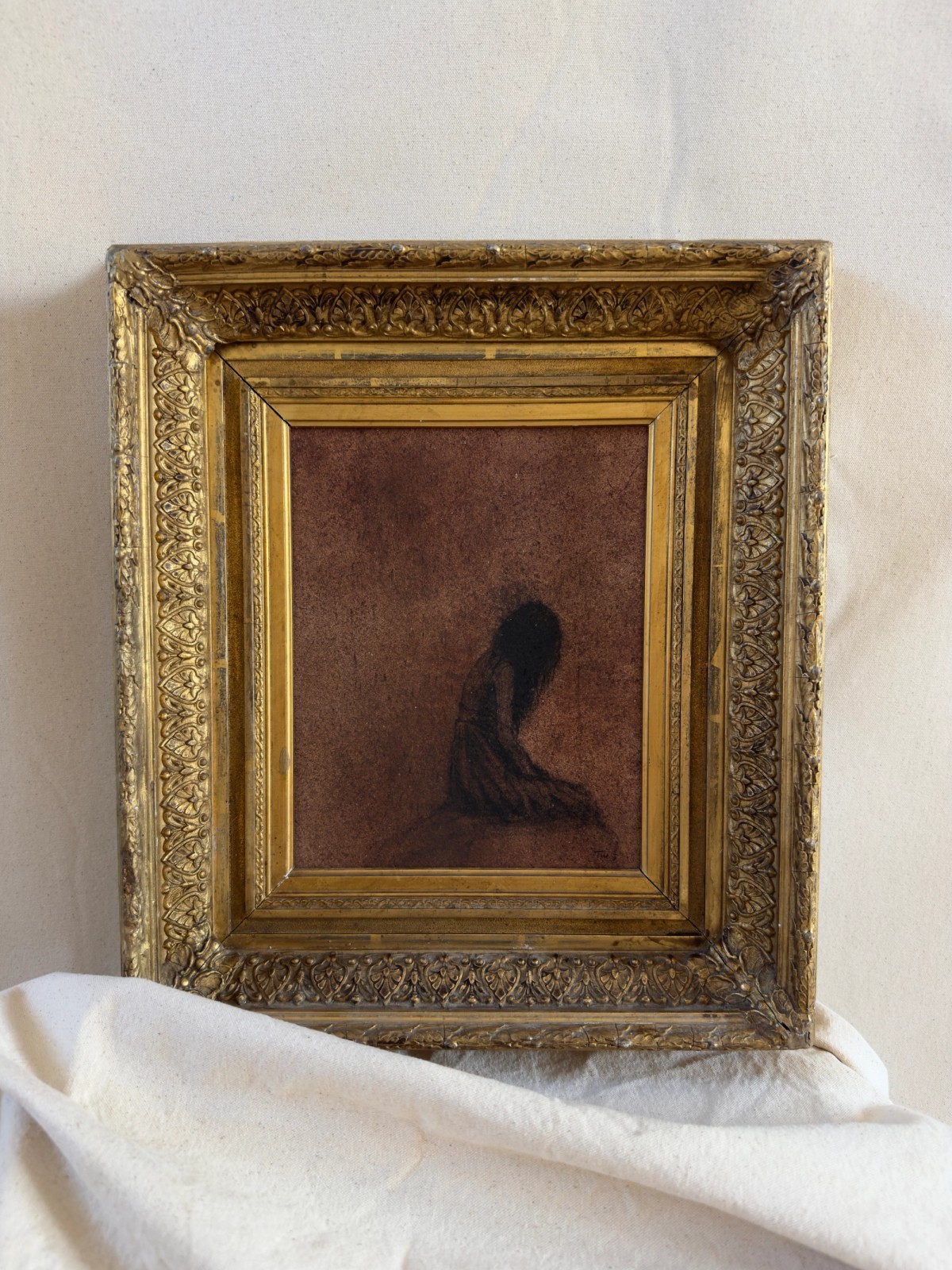 A Subtle Exhale, original painting